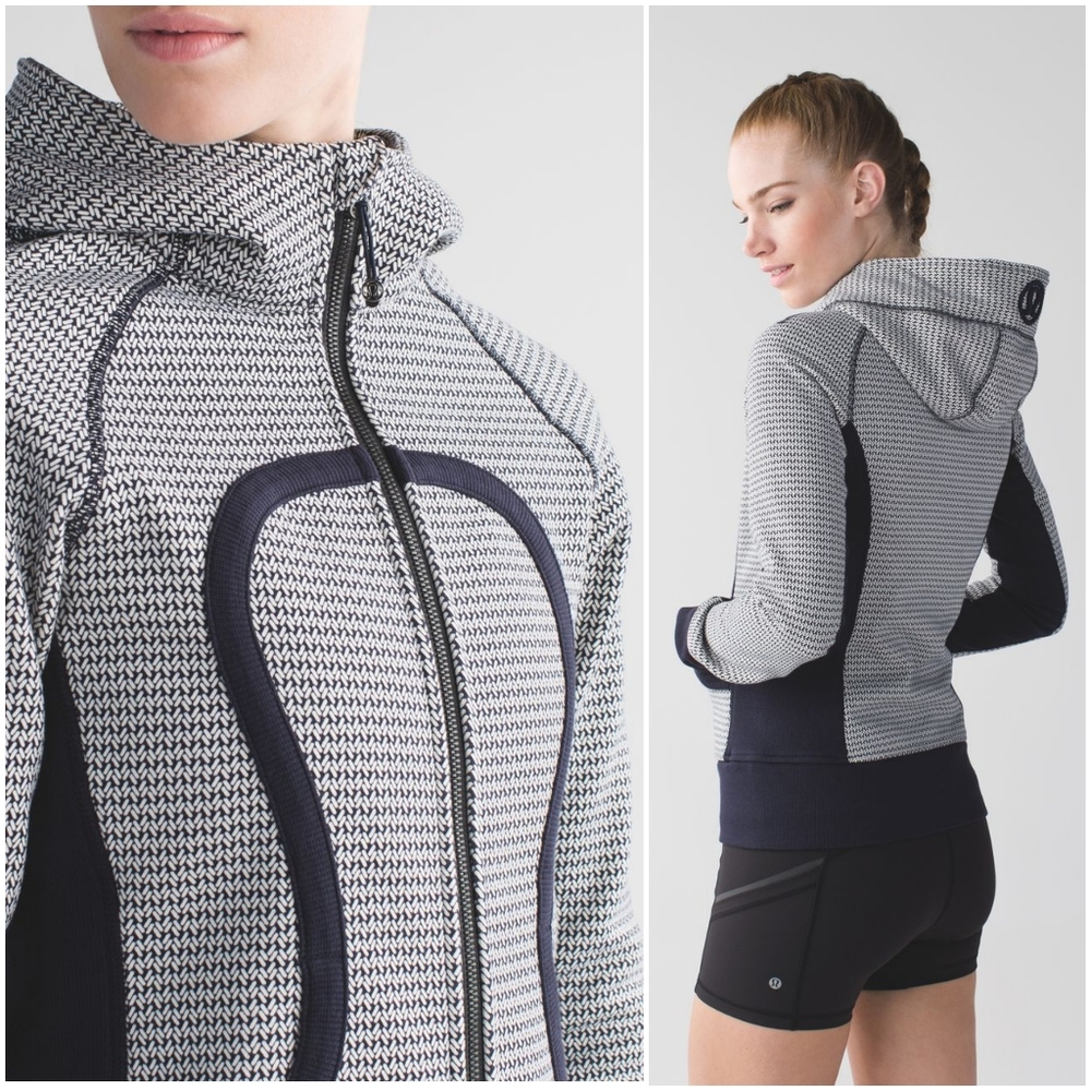 RARE Lululemon Washi Weave Angel Wing Scuba Hoodie
